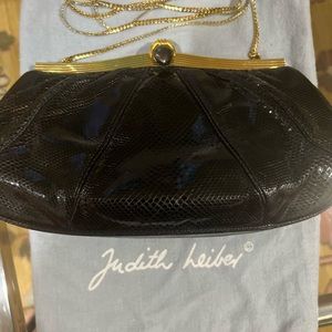 Judith Leiber Vintage Black Bag